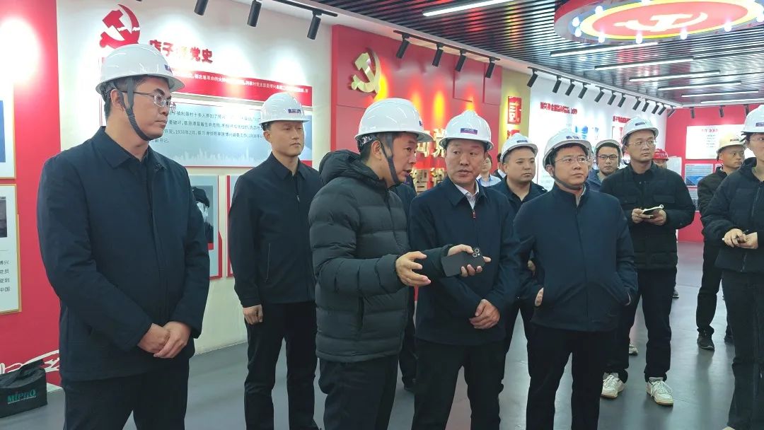 縣委副書記、縣長孫戰勇調研眾鑫發數智化推進工作